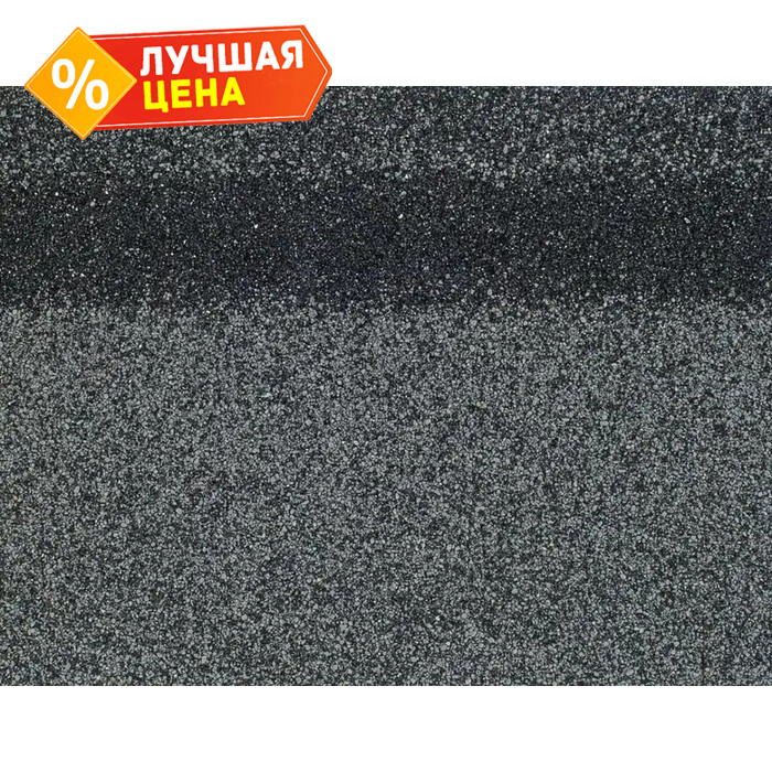 Гибкая черепица коньково-карнизная Технониколь Шинглас Ранчо / Финская / Оптима / Фазенда Серый микс