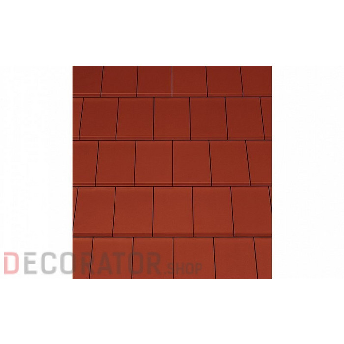 Керамическая черепица рядовая CREATON Domino Nuance красное вино глазурь