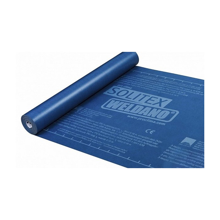 SOLITEX WELDANO ветровлагозащитная мембрана (1,5 м х 50 м), Pro clima