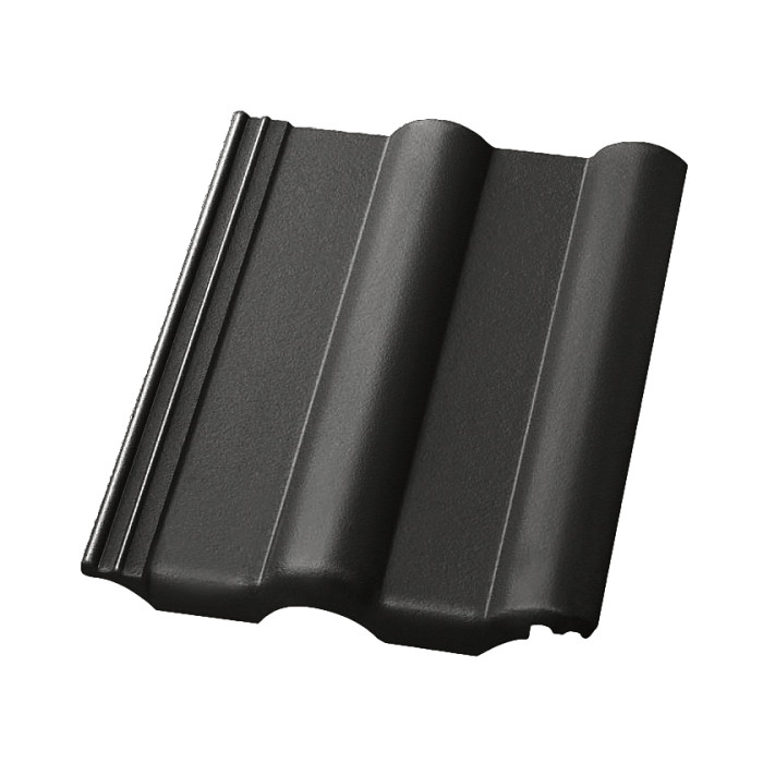 Цементно-песчаная черепица рядовая, Finkerberger, LongLife matt Гранит, Nelskamp