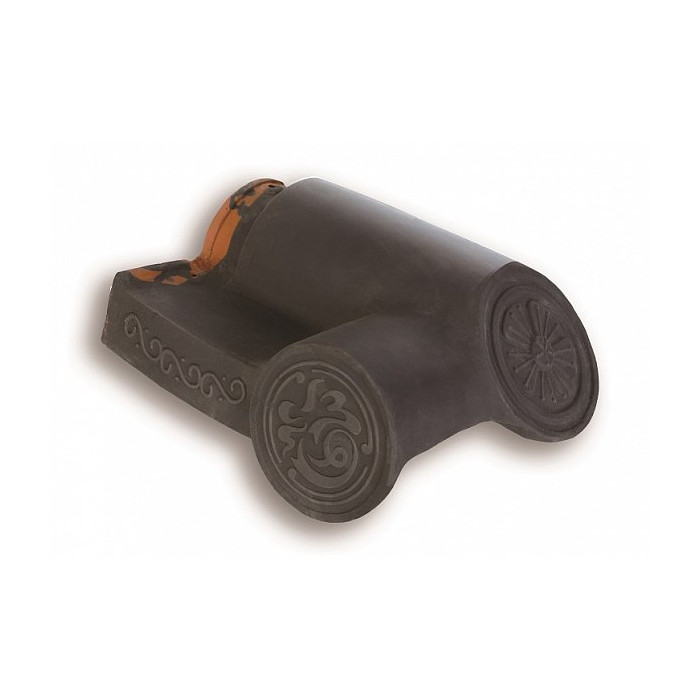 Боковая левая угловая черепица, New Chinese, Rongguan